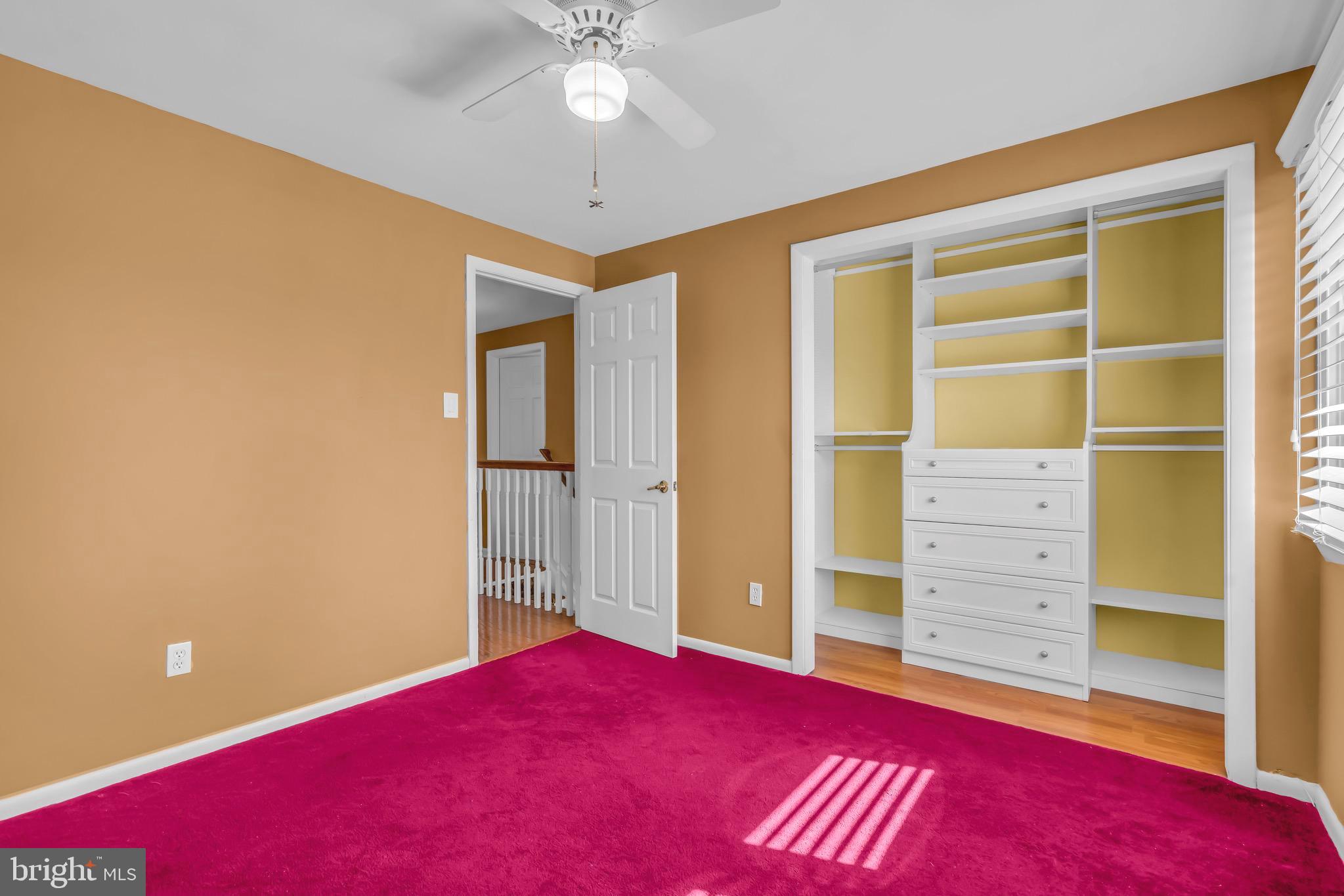 721 Rancocas Avenue Riverside, NJ 08075 - Photo 33 of 56 a view of empty room with windows and ceiling fan