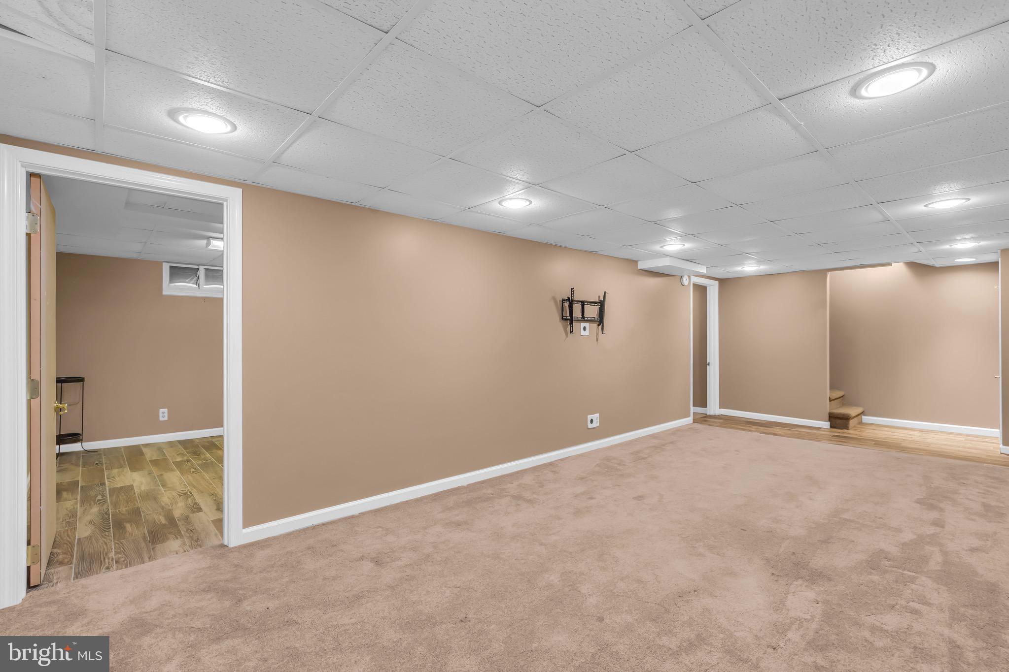 721 Rancocas Avenue Riverside, NJ 08075 - Photo 40 of 56 Basement w/ Access to Media Room + 1st Bonus Room.