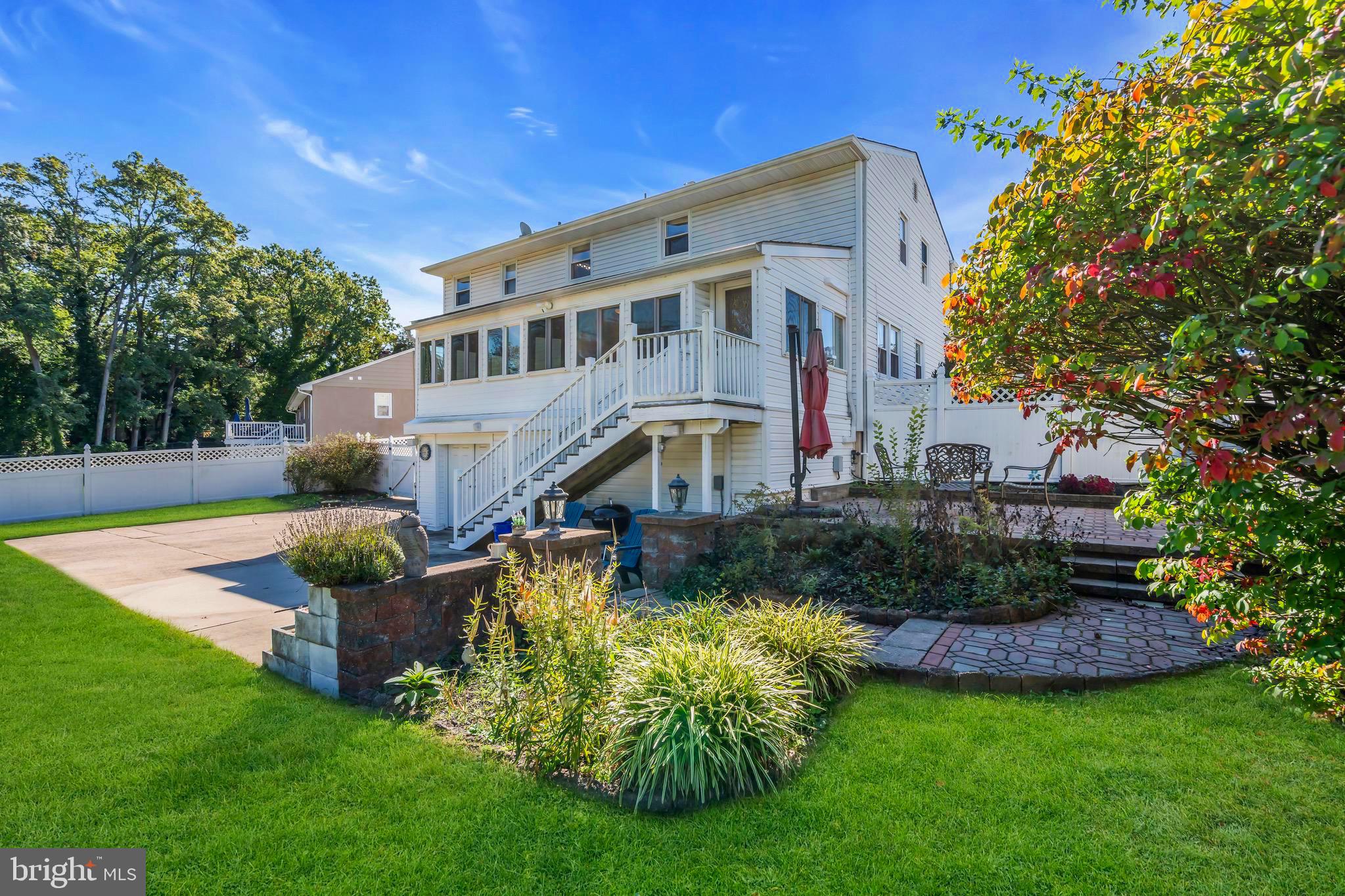 721 Rancocas Avenue Riverside, NJ 08075 - Photo 49 of 56 a front view of a house with garden