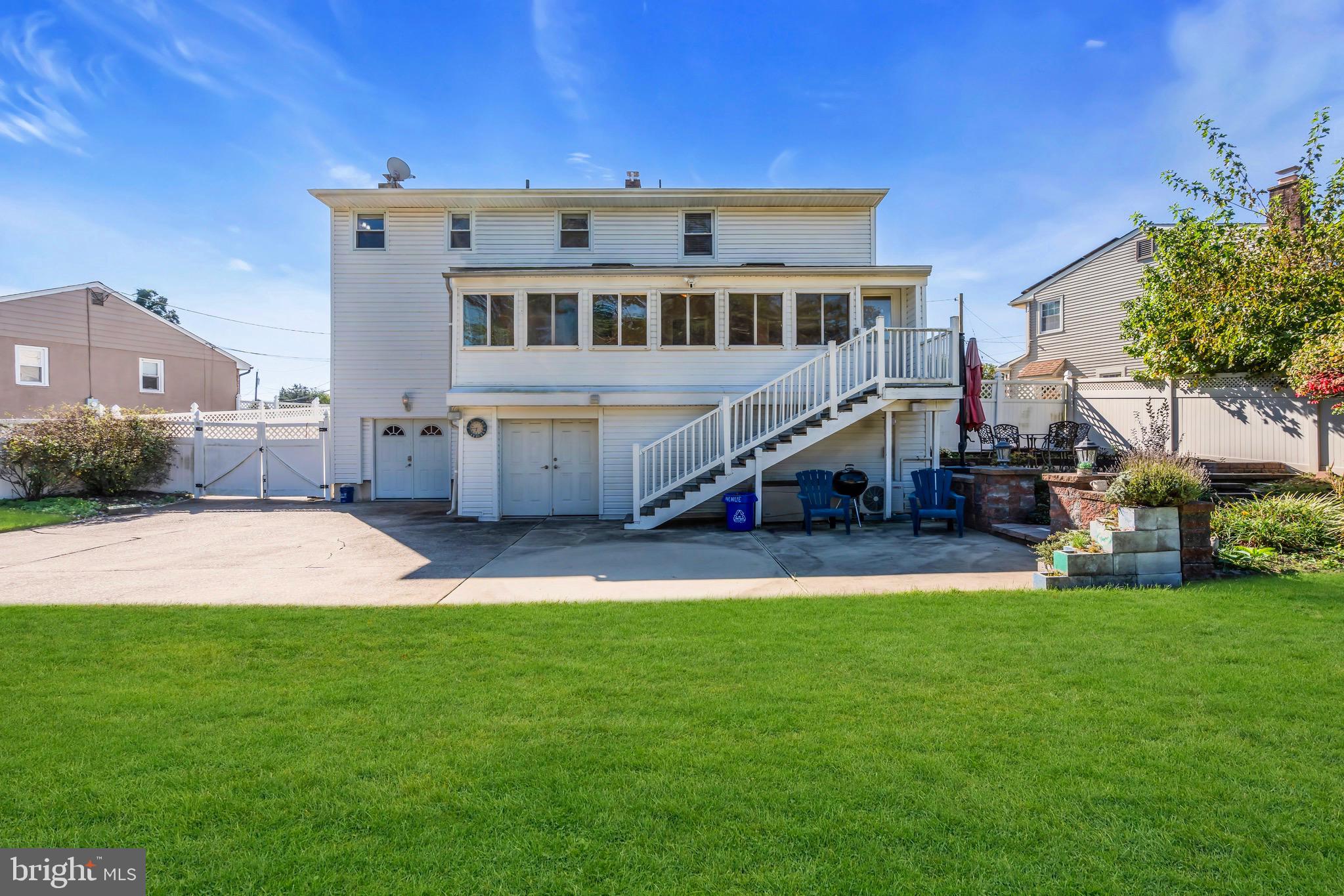 721 Rancocas Avenue Riverside, NJ 08075 - Photo 51 of 56 Spacious Yard w/ Private entry + Security Lights.