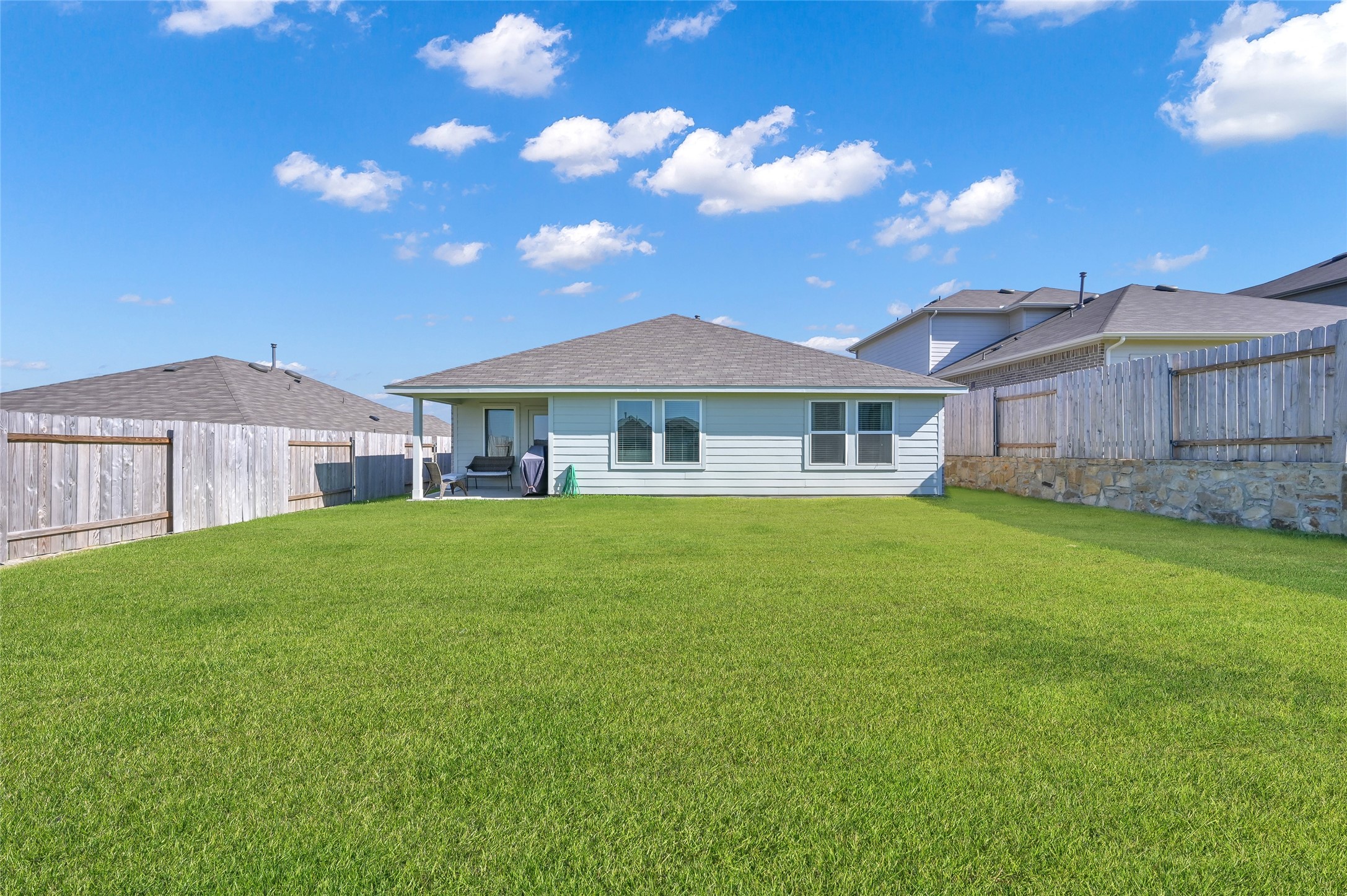 12369 Carib Crossing Lane Conroe, TX 77304 - Photo 37 of 43 a house view with a garden space