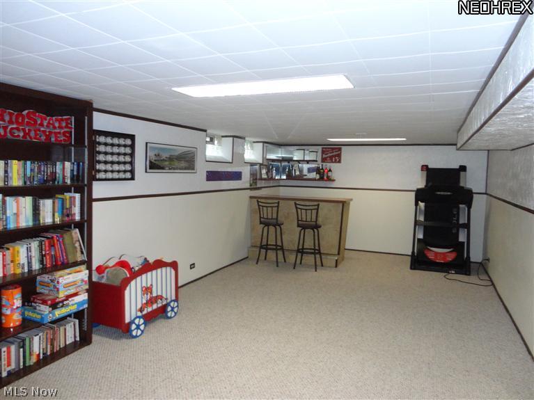 12116 Grannis Road Garfield Heights, OH 44125 - Photo 6 of 14 Huge finished Rec Room in Basement