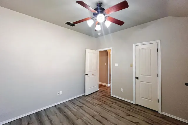 wooden floor in an empty room