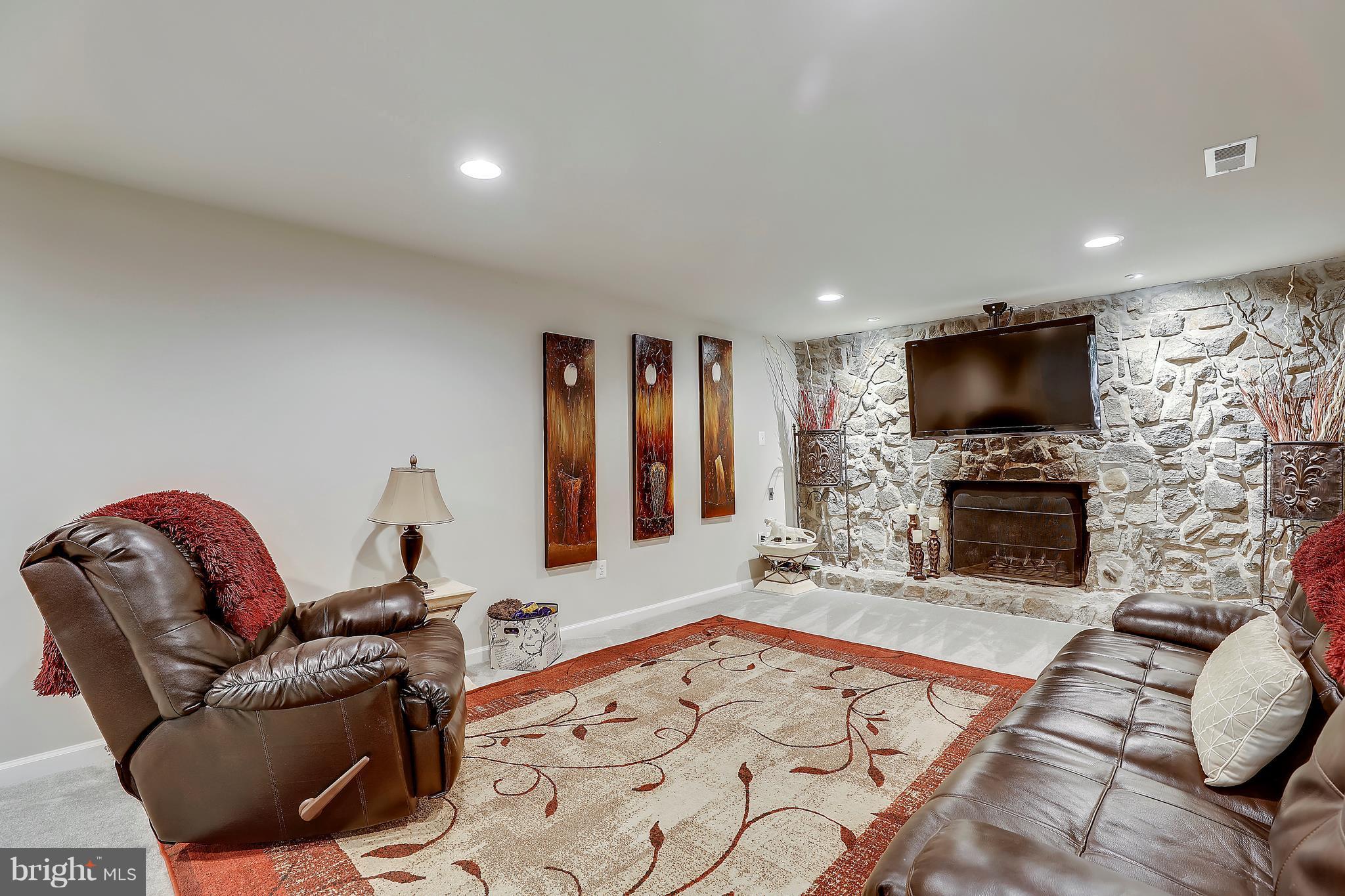 13930 Harrisville Road Mount Airy, MD 21771 - Photo 12 of 30 2 Of 2 Stone Wood Burning Fireplaces In Lower Lvl