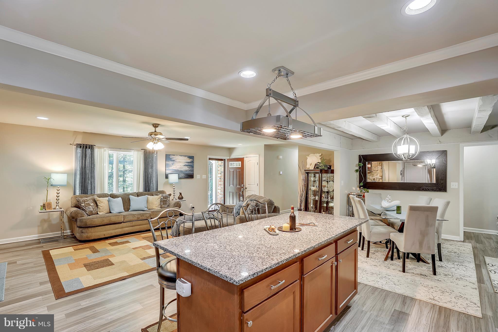 13930 Harrisville Road Mount Airy, MD 21771 - Photo 9 of 30 Kitchen Opens To Dining & Living Areas