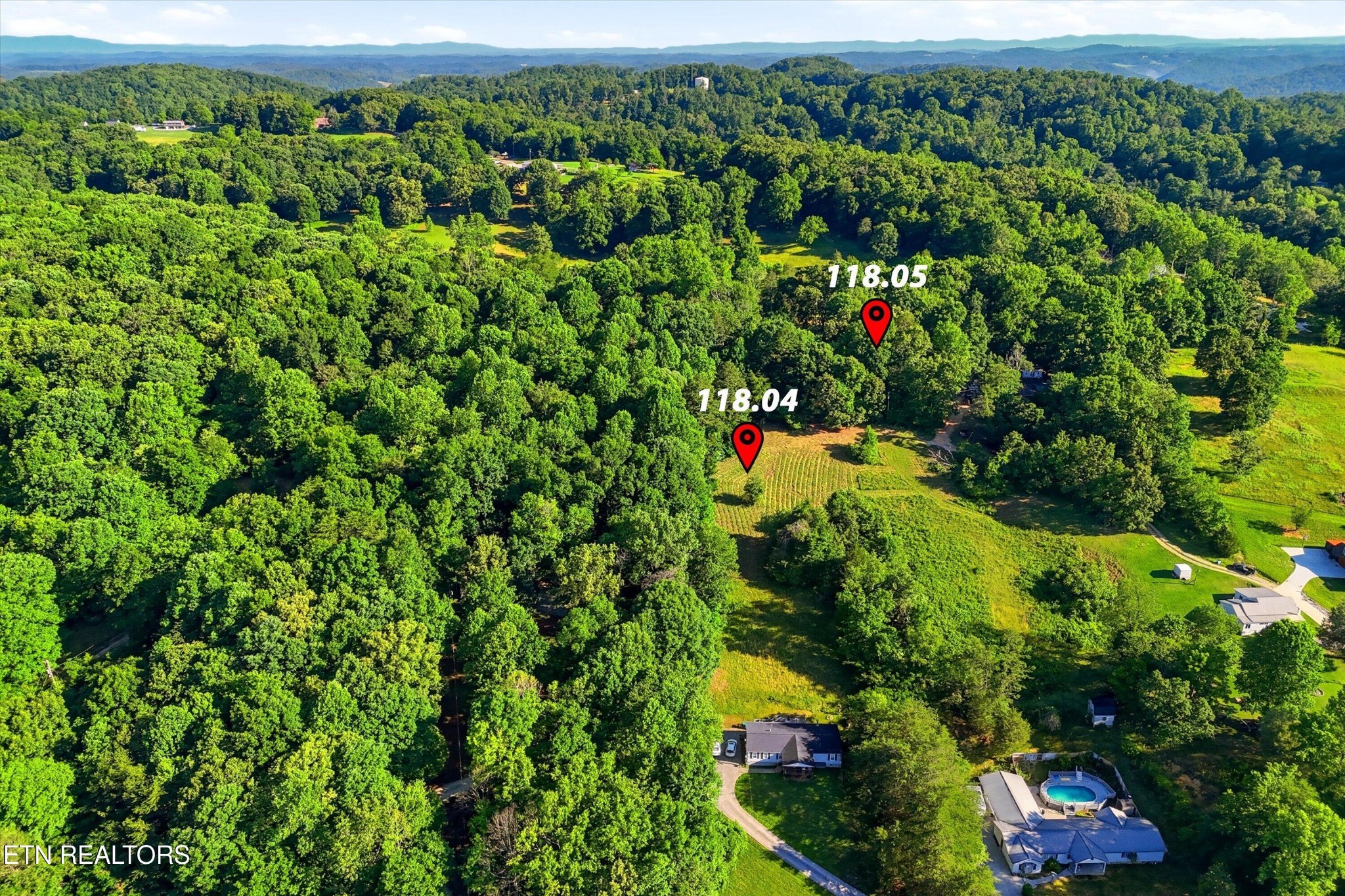 0 Daniels Road Knoxville, TN 37938 - Photo 26 of 34 an aerial view of a house with a yard