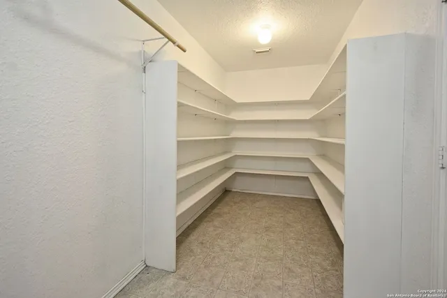 a view of a room with shelf
