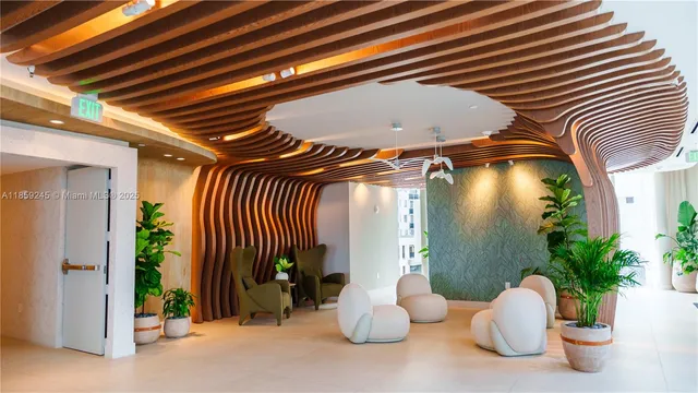 view of an outdoor sitting area