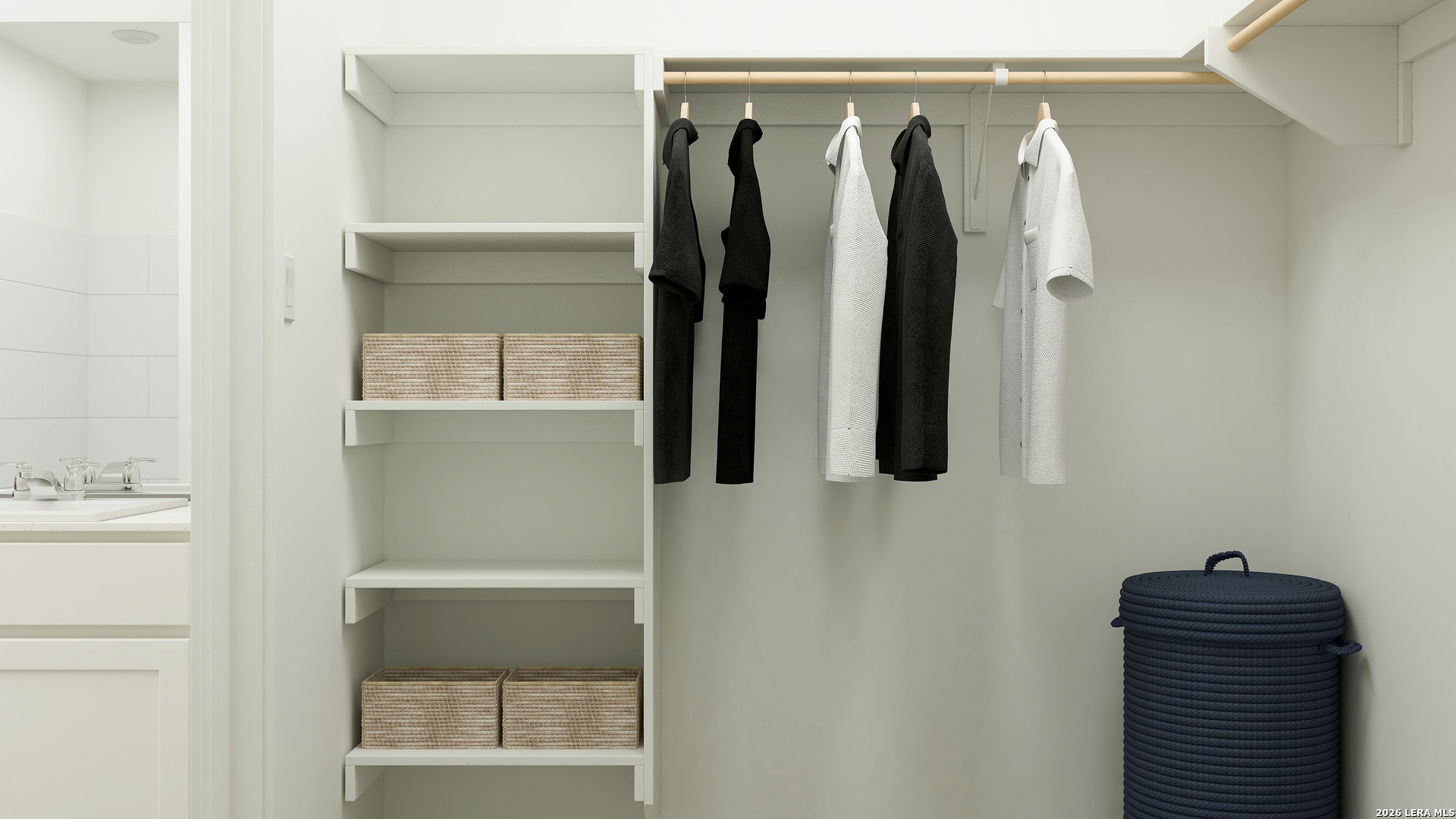 128 Rawhide Ridge Pleasanton, TX 78064 - Photo 29 of 38 a view of walk in closet with clothes