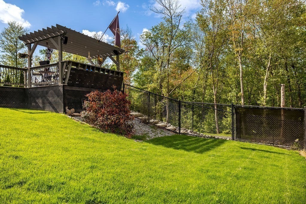 8 New Spencer Road Charlton, MA 01507 - Photo 40 of 42 a backyard of a house with lots of green space