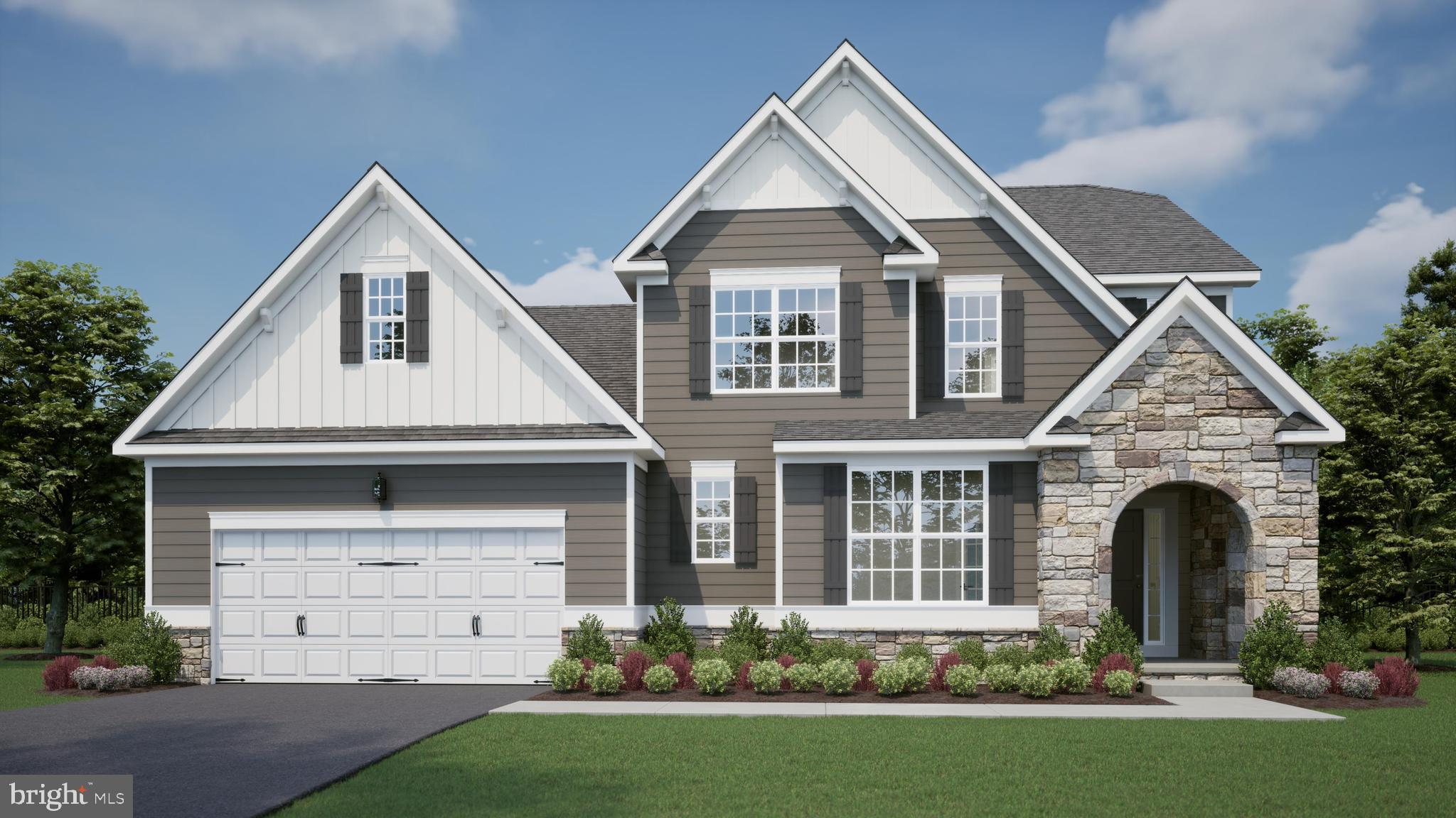 3 Mt Joy Road Millsboro, DE 19966 - Photo 3 of 43 a front view of a house with a yard and garage