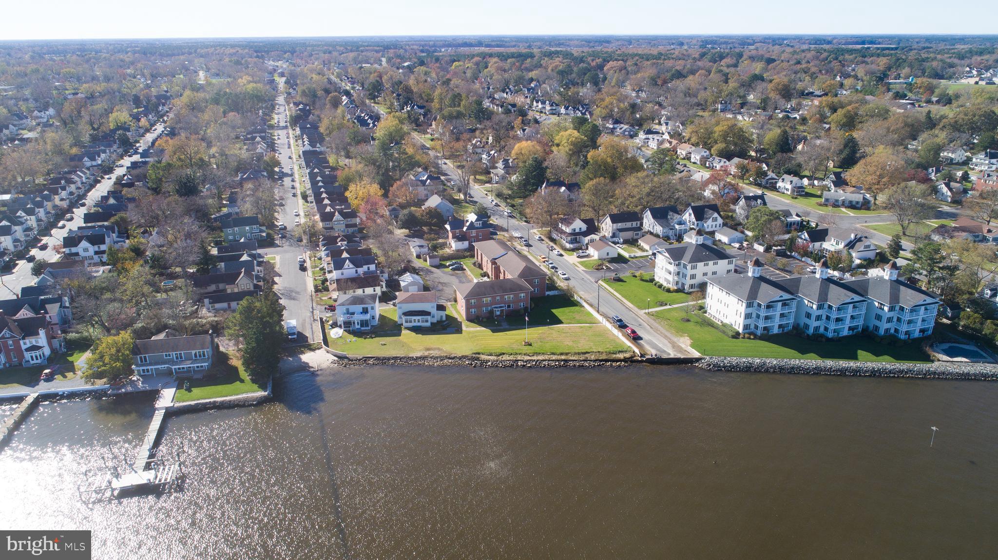904 Oakley Terrace Cambridge, MD 21613 - Photo 4 of 30 an aerial view of residential houses with outdoor space