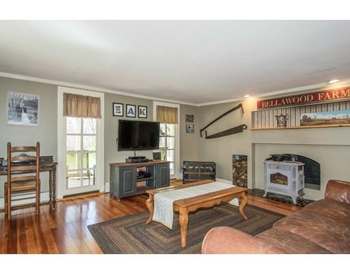 31 Putnam Hill Road Sutton, MA 01590 - Photo 8 of 24 a living room with furniture a flat screen tv and a fireplace