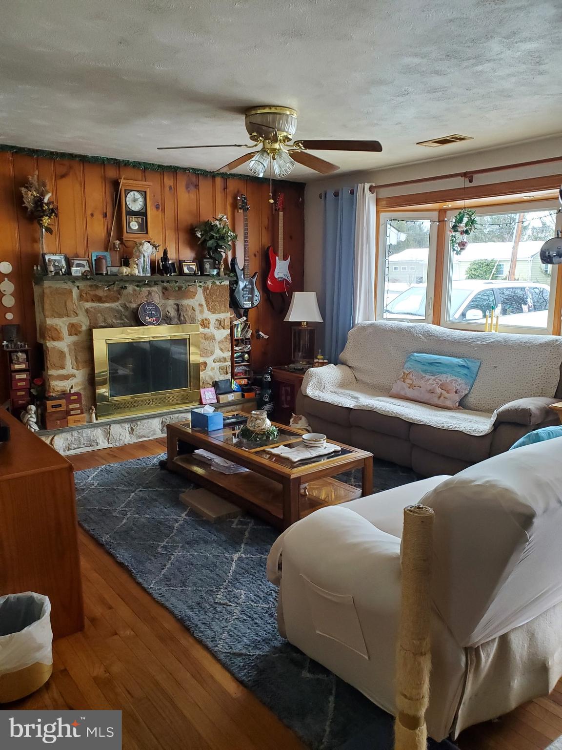 105 Wilson Road Phoenixville, PA 19460 - Photo 6 of 19 Living Room with Fireplace