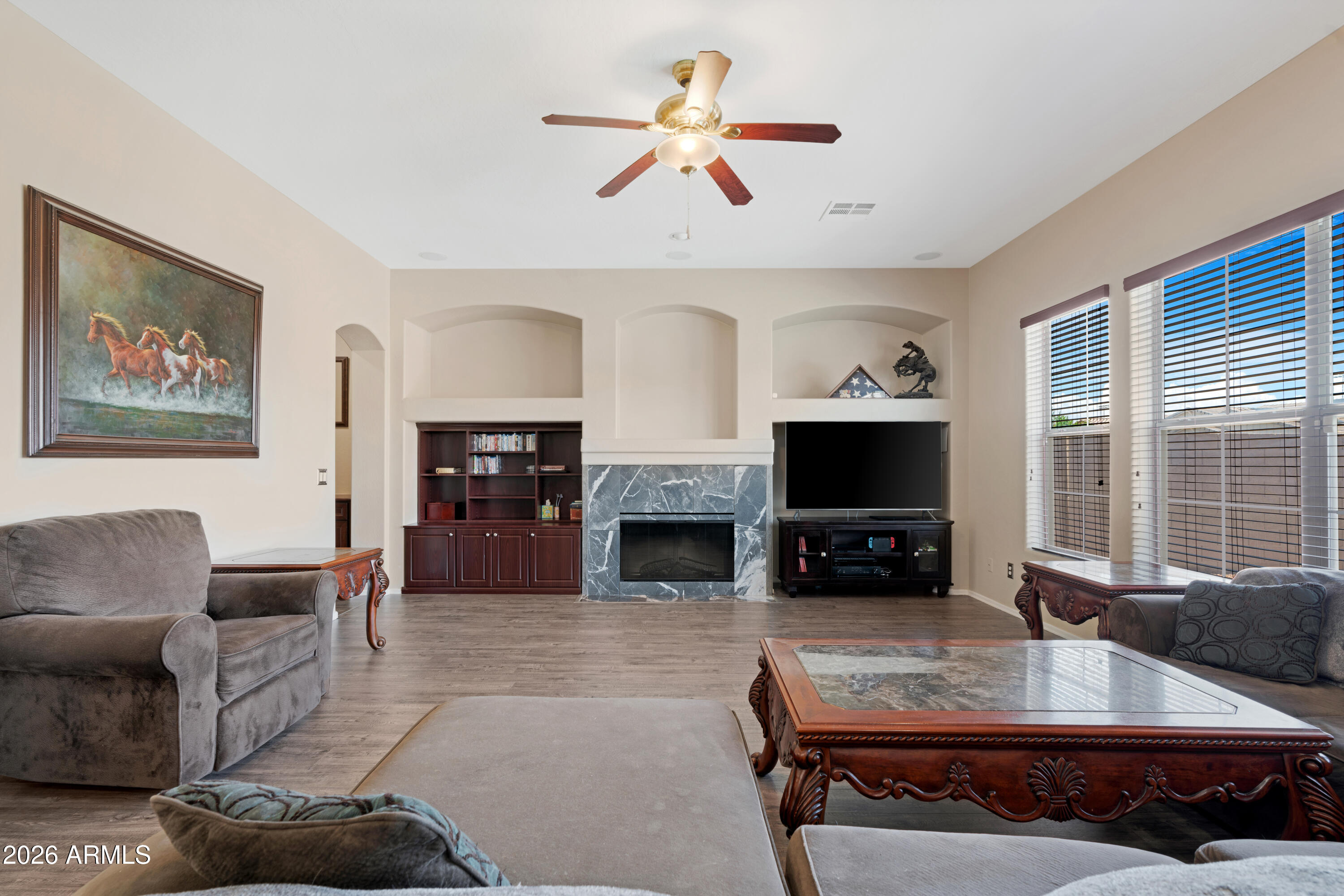 44090 West Palo Amarillo Road Maricopa, AZ 85138 - Photo 4 of 27 Fireplace!