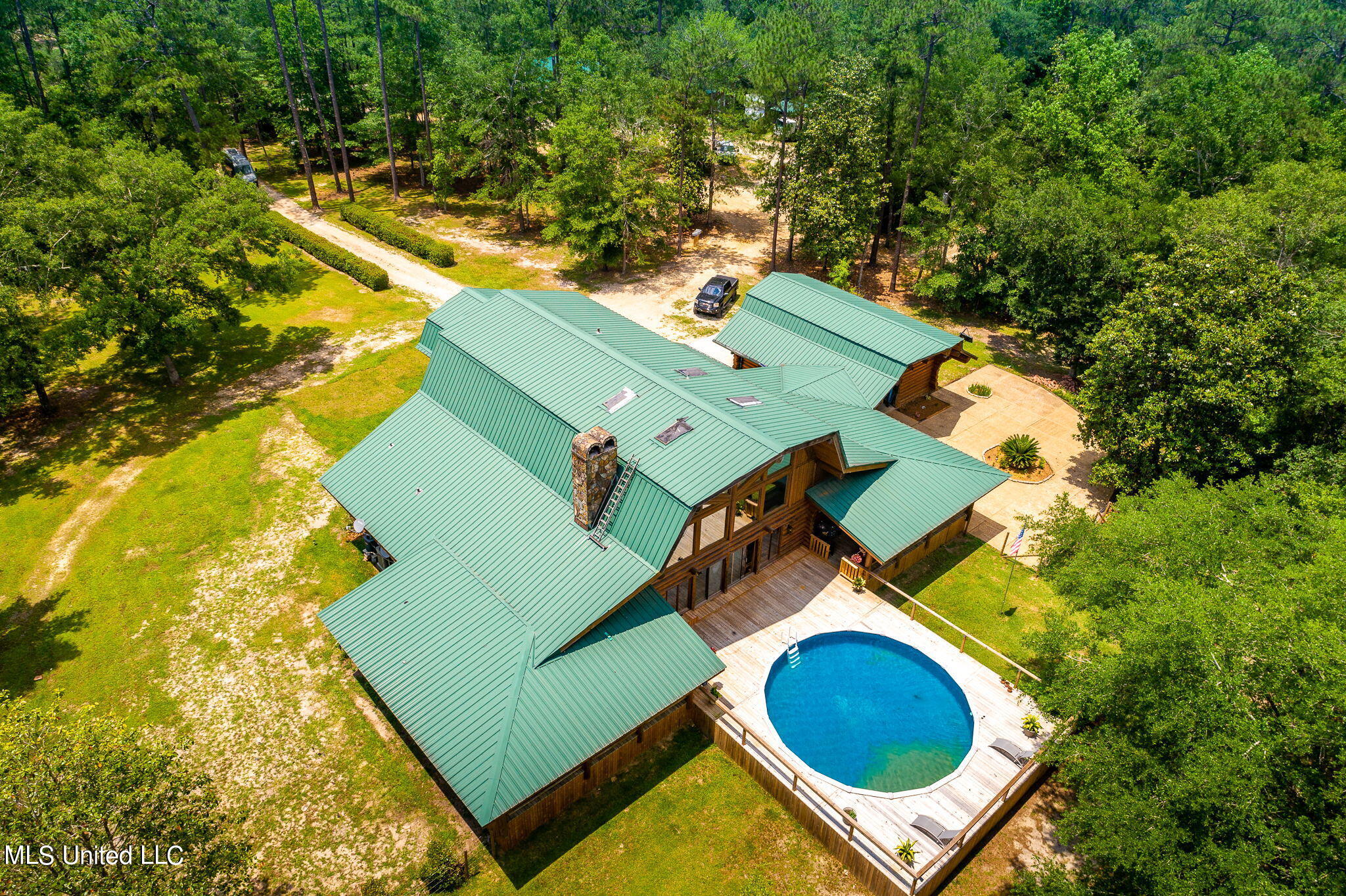7190 Paradise Road Kiln, MS 39556 - Photo 49 of 52 4 Drone View (1 of 2)