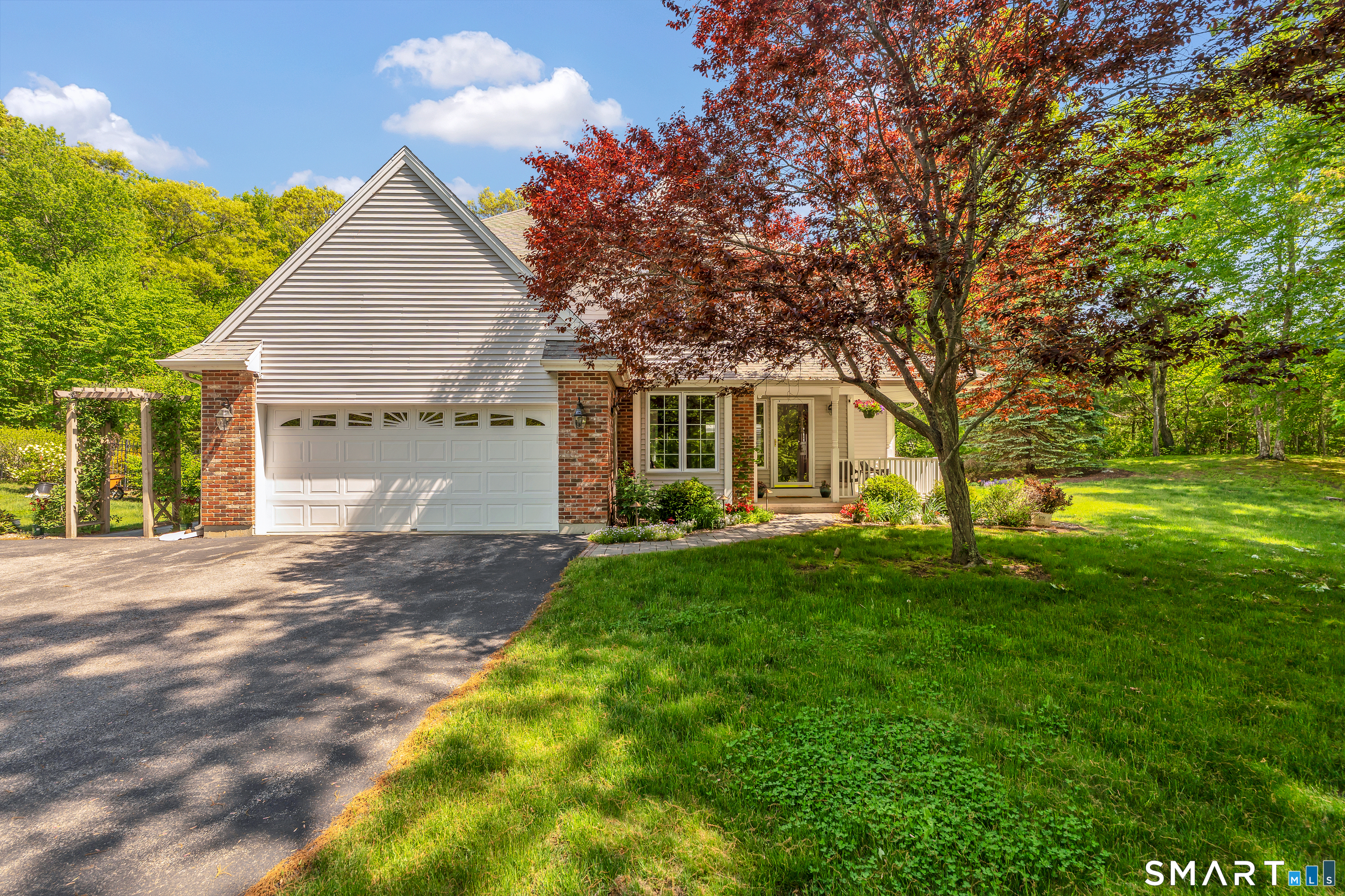21 Stone Wall Road Salem, CT 06420 - Photo 2 of 38 a view of a yard in front of house