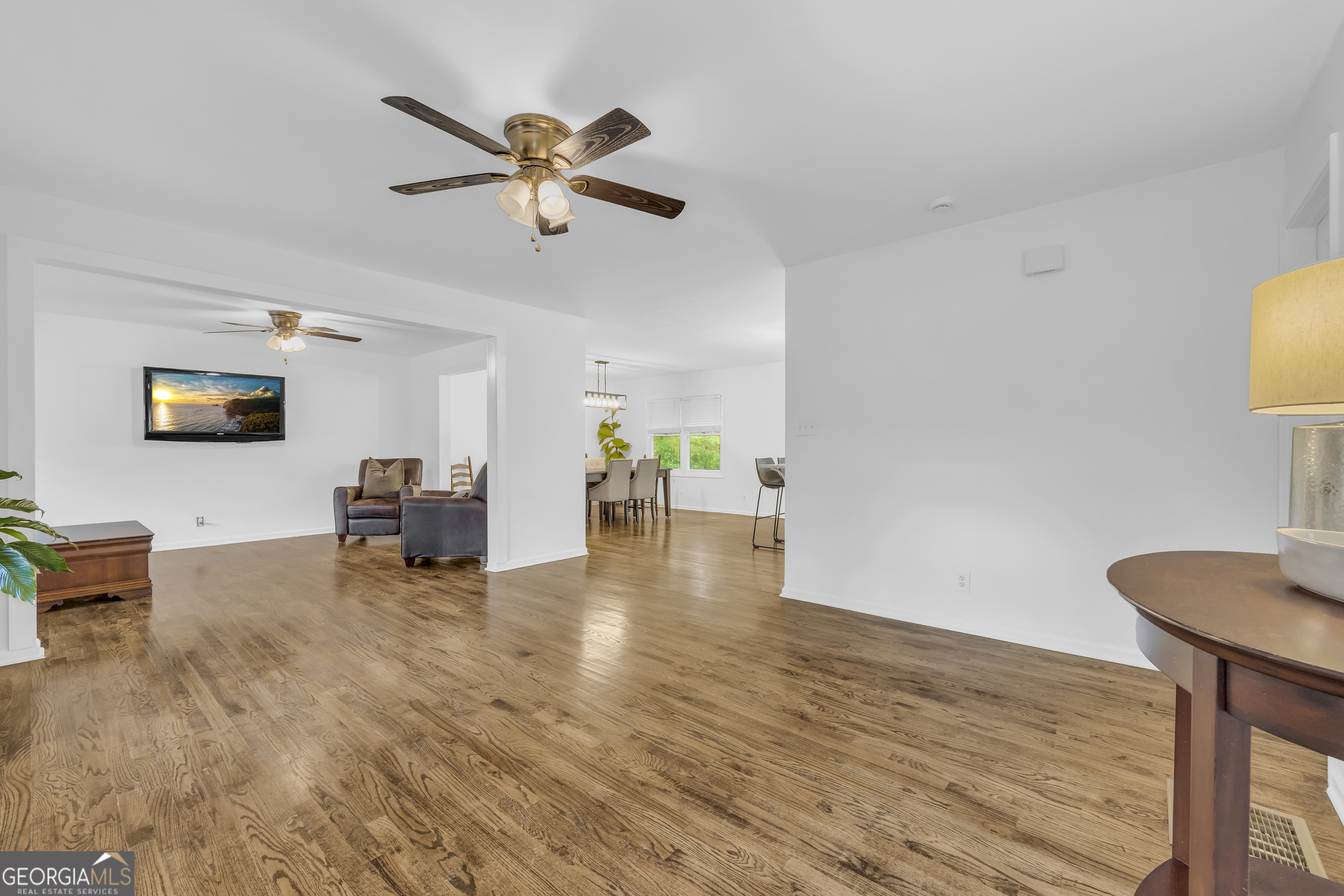 619 Watson Street Toccoa, GA 30577 - Photo 2 of 28 a view of livingroom with furniture and a flat screen tv