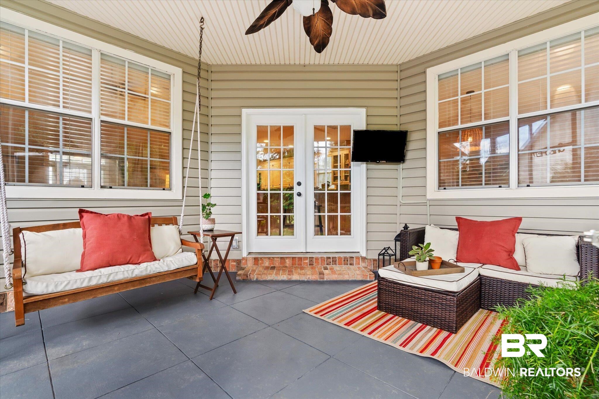 30648 Pine Court Daphne, AL 36527 - Photo 24 of 30 View of patio / terrace featuring ceiling fan