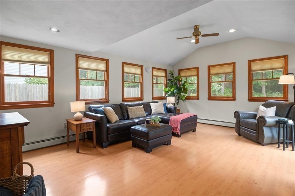 23 Old Post Road East Walpole, MA 02032 - Photo 14 of 27 a living room with furniture and a large window
