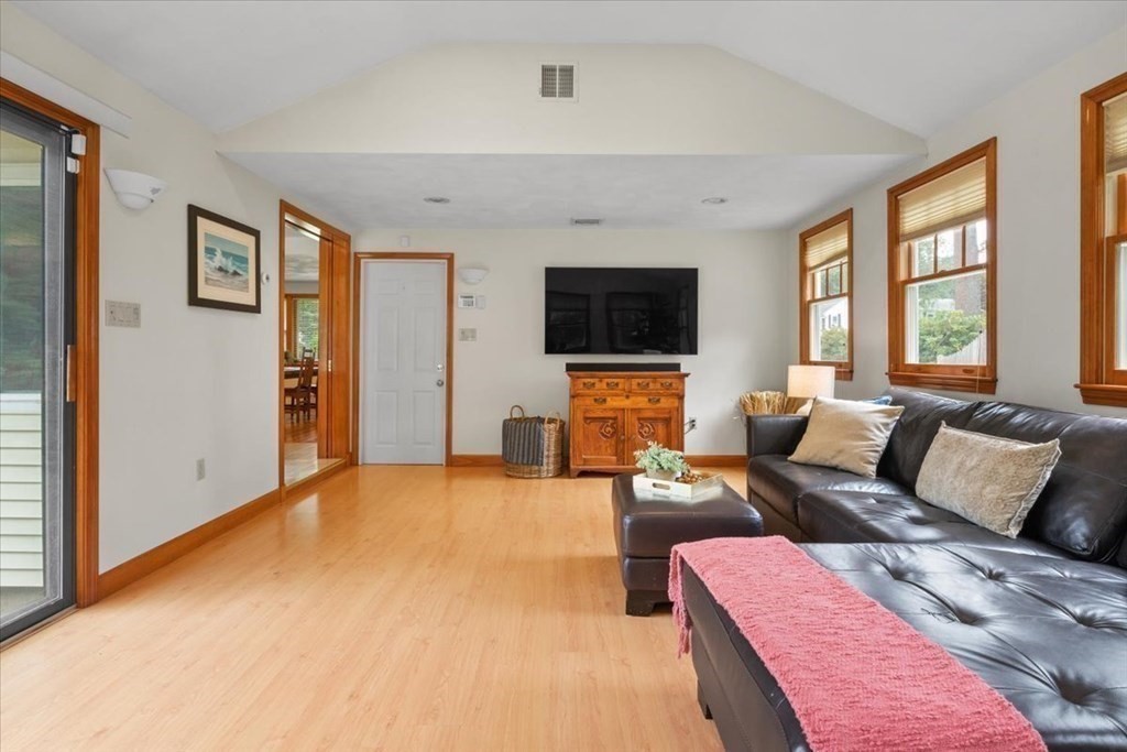23 Old Post Road East Walpole, MA 02032 - Photo 15 of 27 a living room with furniture and a flat screen tv