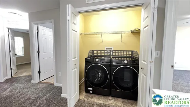 a view of walk in closet