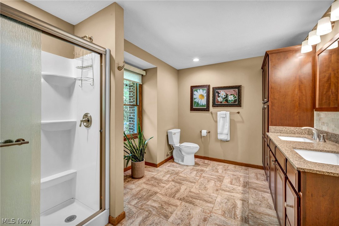 1057 Congress Lake Road Mogadore, OH 44260 - Photo 14 of 50 Ensuite primary bathroom