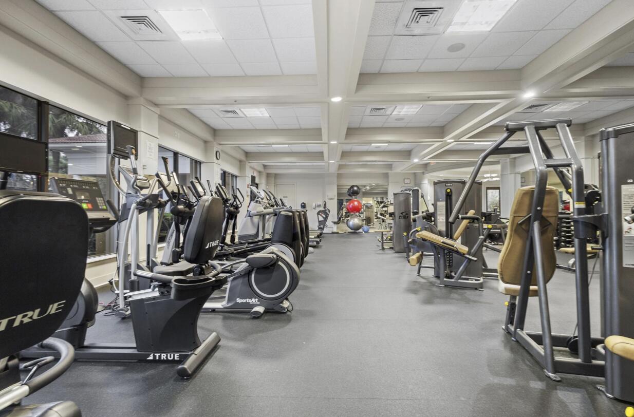 14841 Strand Lane, Unit 14841 Delray Beach, FL 33446 - Photo 37 of 43 a view of a room with gym equipment