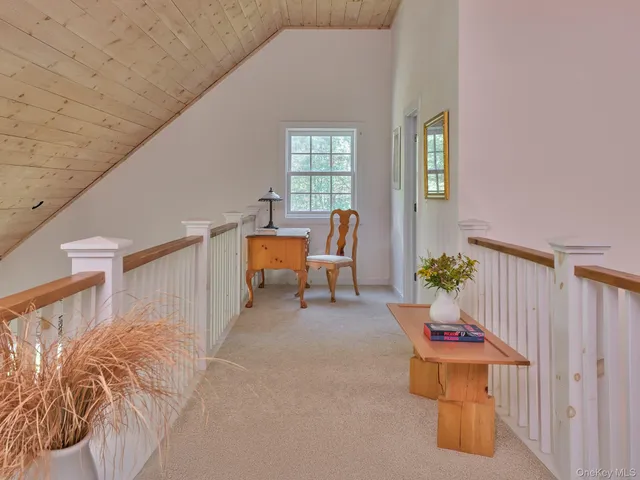 a room with furniture and window
