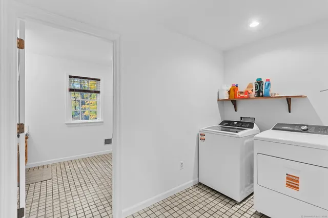 a room with storage and utility