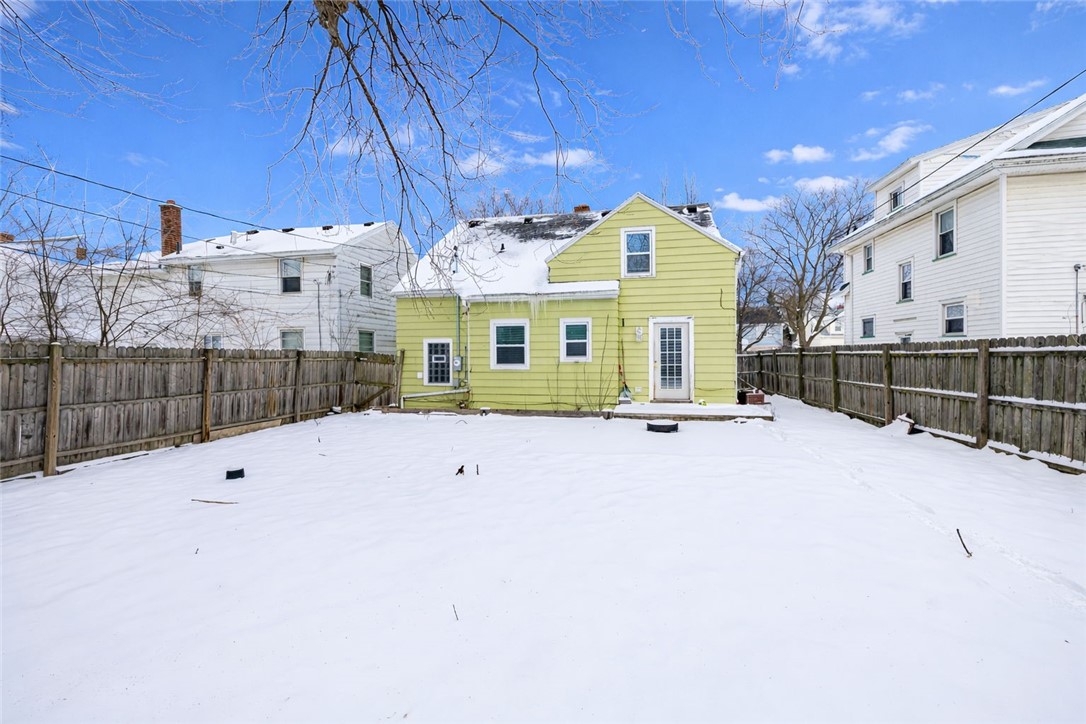 131 Edgemont Road Rochester, NY 14620 - Photo 2 of 12 Fully Fenced Backyard