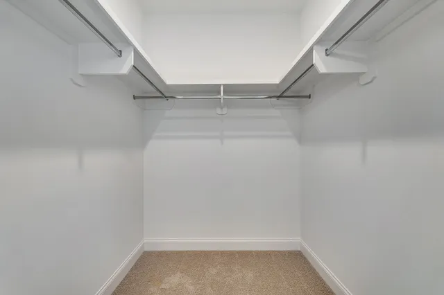 a view of walk in closet