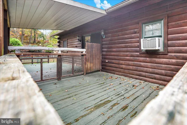 a house view with a backyard space