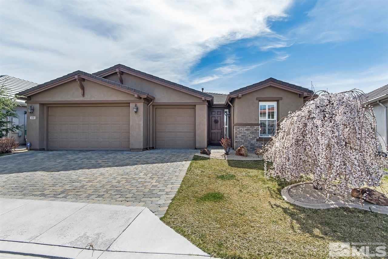 470 Pan Zareta Court Reno, NV 89521 - Photo 1 of 1 a front view of a house with garden