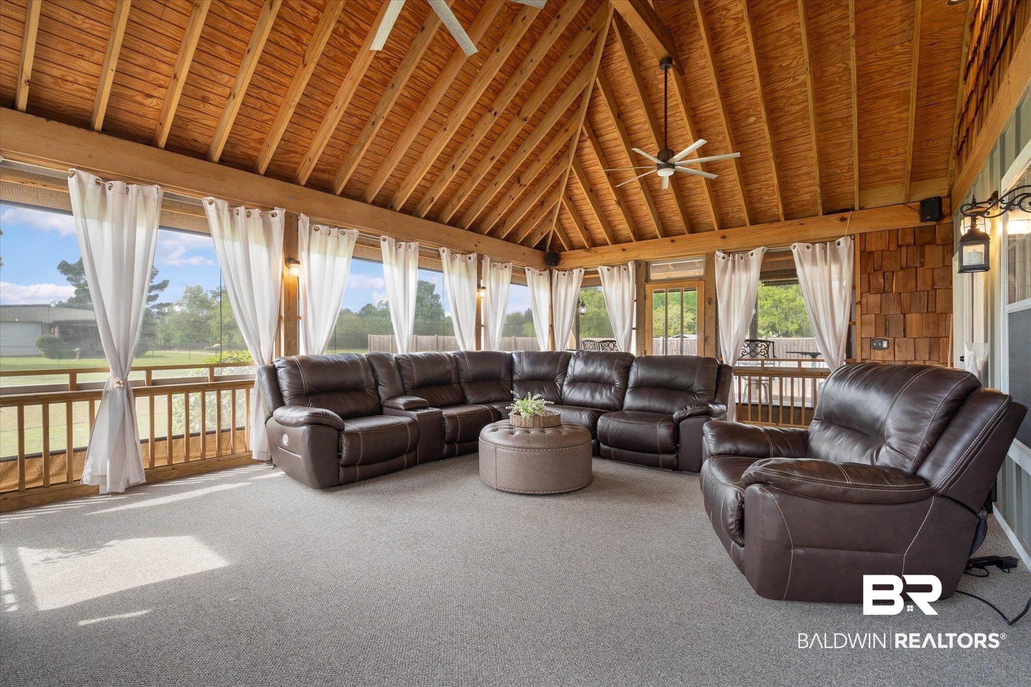 14342 Styx River Road Stapleton, AL 36578 - Photo 5 of 56 Commerical Grade Screened-In Back Porch