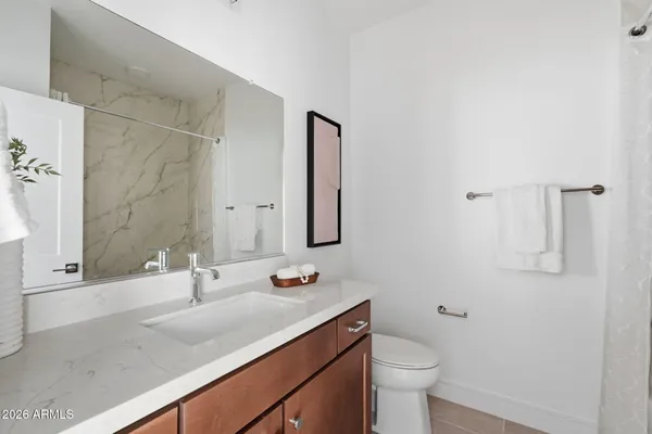 a bathroom with a toilet