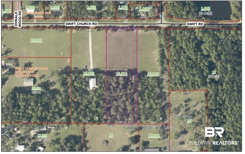 23148 Swift Church Road Foley, AL 36535 - Photo 7 of 11 Map