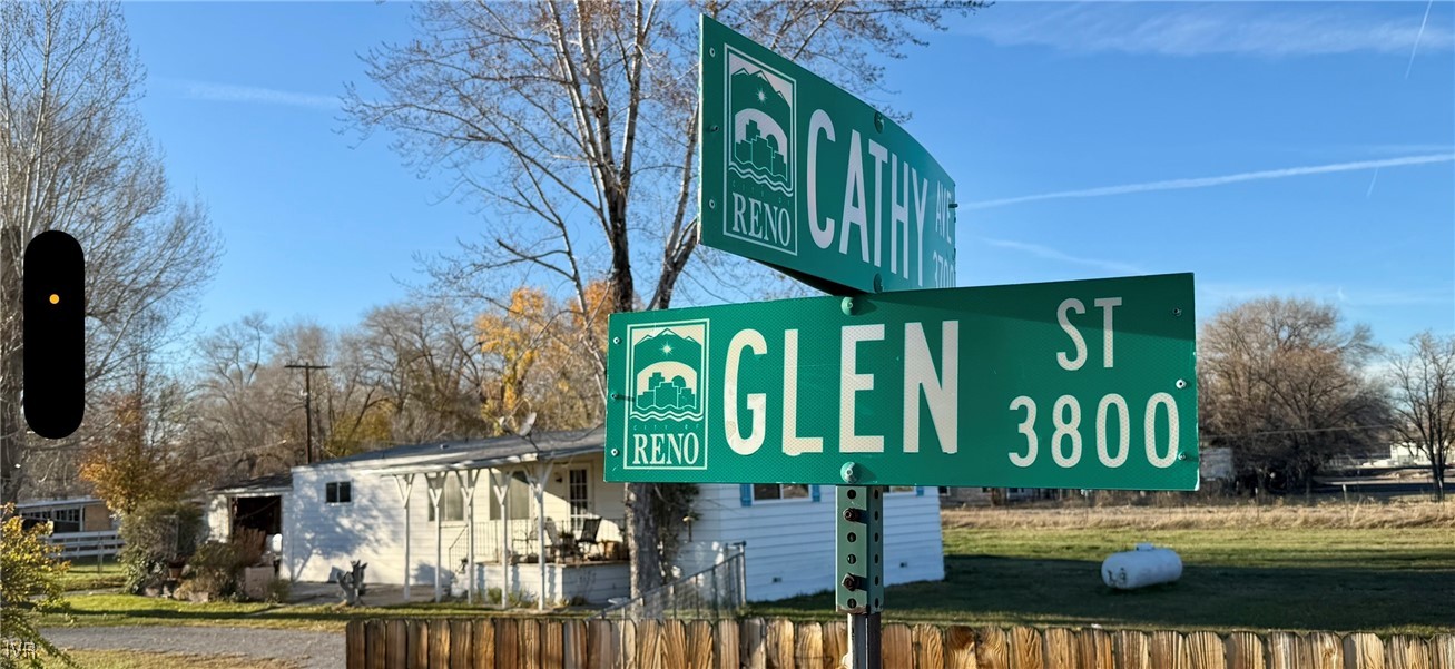3815 Glen Street Reno, NV 89502 - Photo 21 of 24 a view of a brick house with large windows and a outdoor space