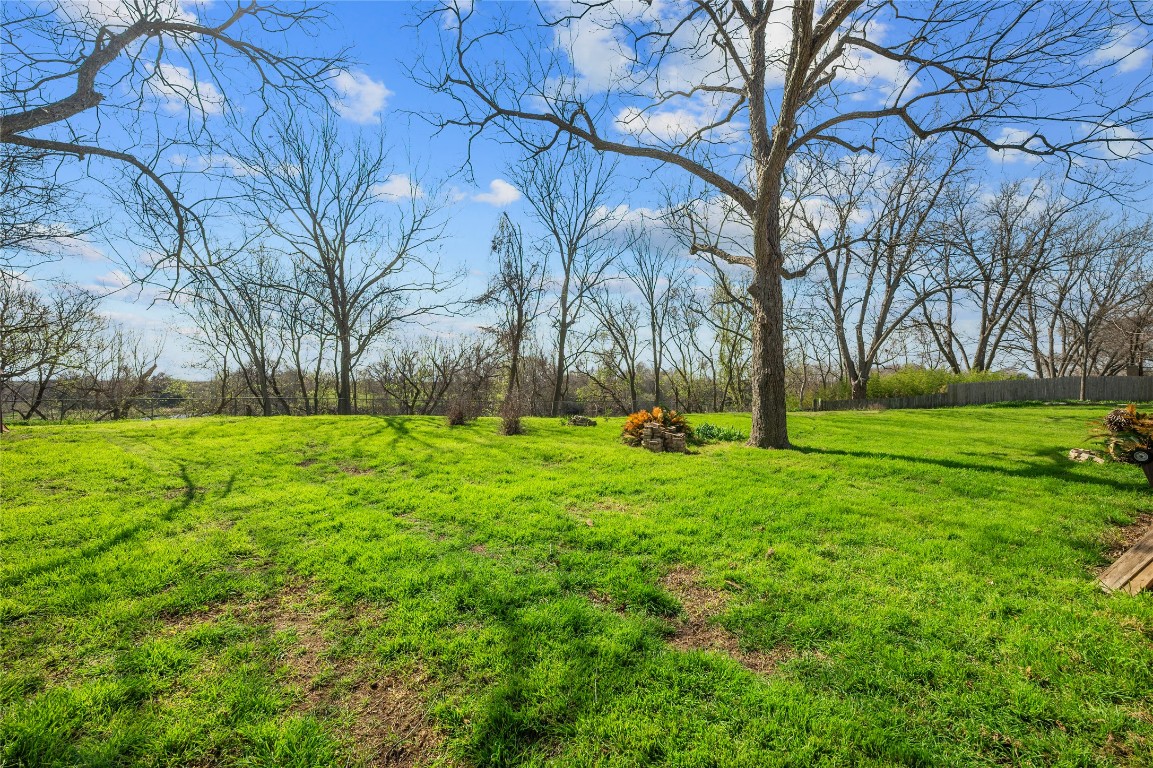 7705 Shelton Road Austin, TX 78725 - Photo 10 of 13 a view of yard with trees