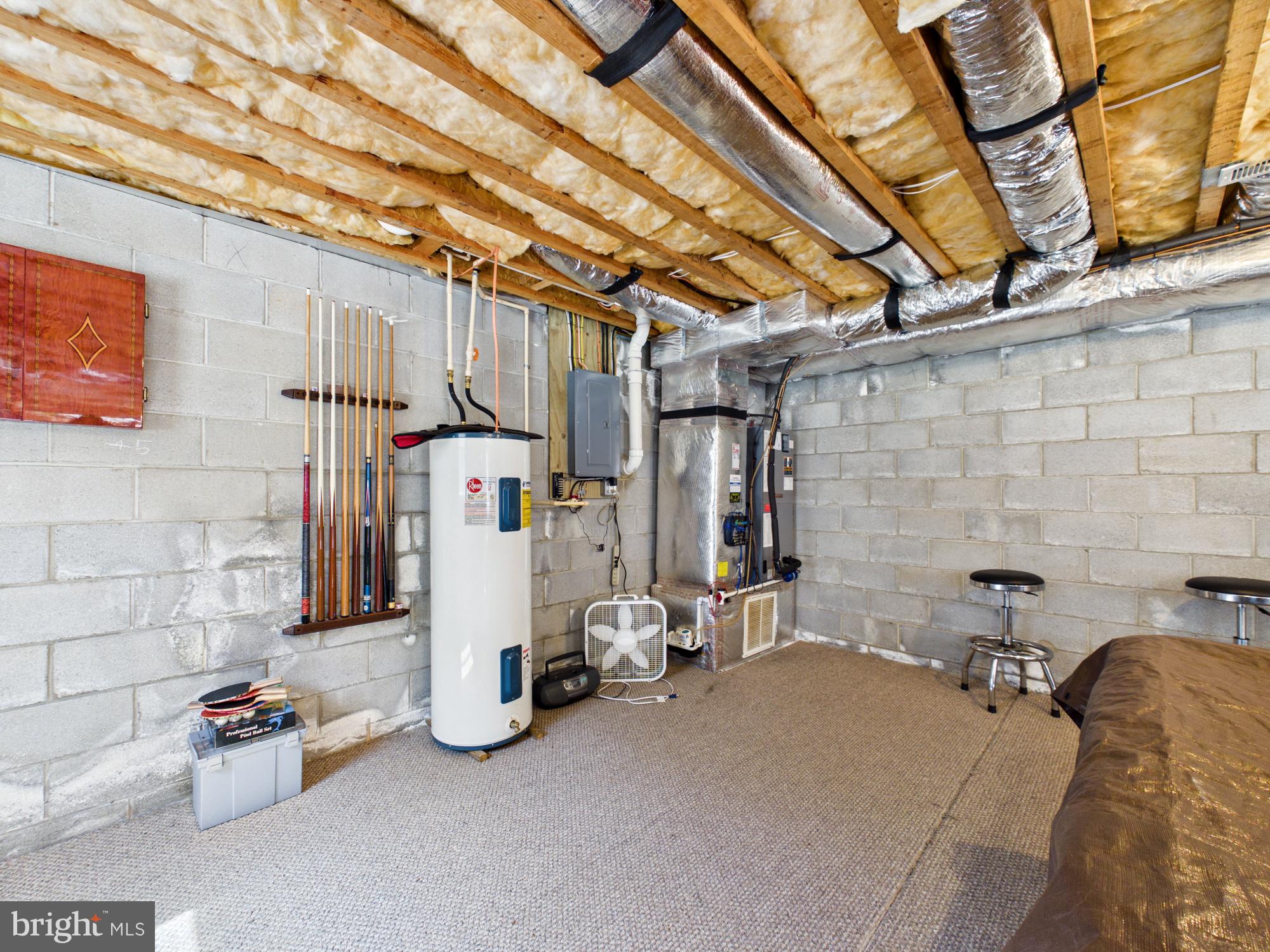 3298 Canterbury Road Milford, DE 19963 - Photo 60 of 74 Basement Workshop & Utility Area