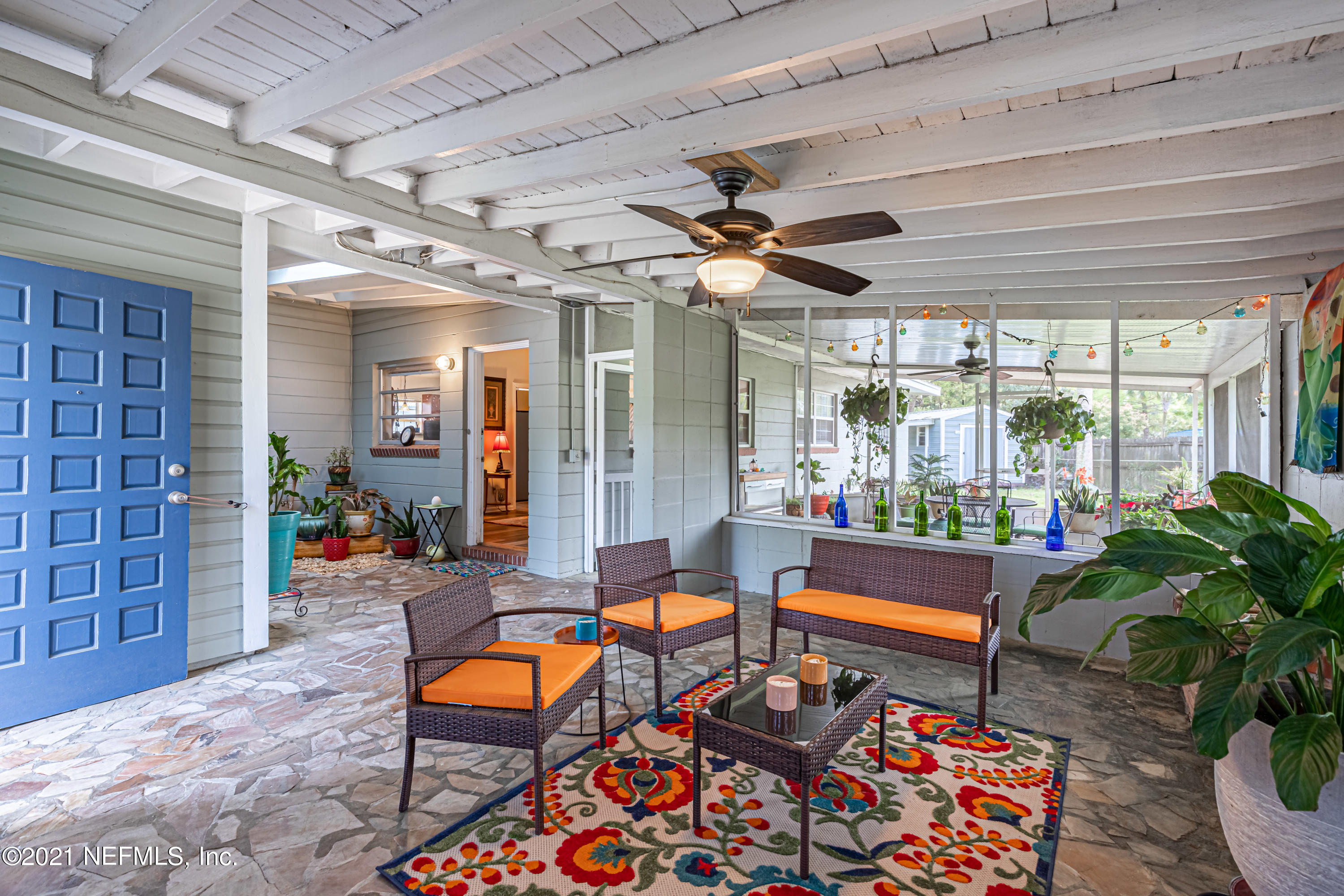 8 Front Patio Entrance and Sitting Area
