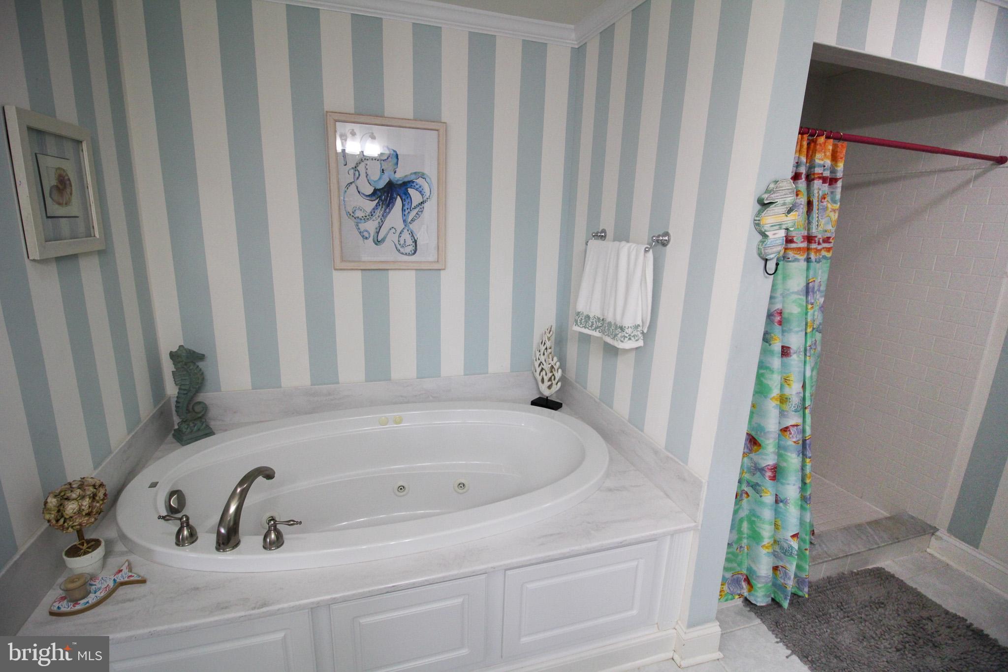32377 Back Nine Way, Unit 3747 Long Neck, DE 19966 - Photo 29 of 41 a bathroom with a tub and shower curtain