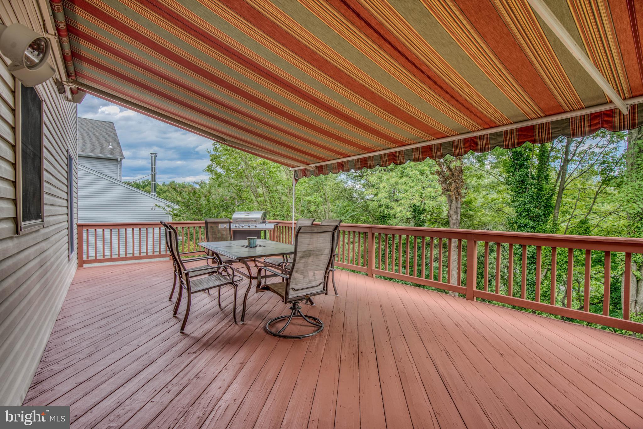 9519 Hallhurst Road Nottingham, MD 21236 - Photo 14 of 39 Huge Rear Deck