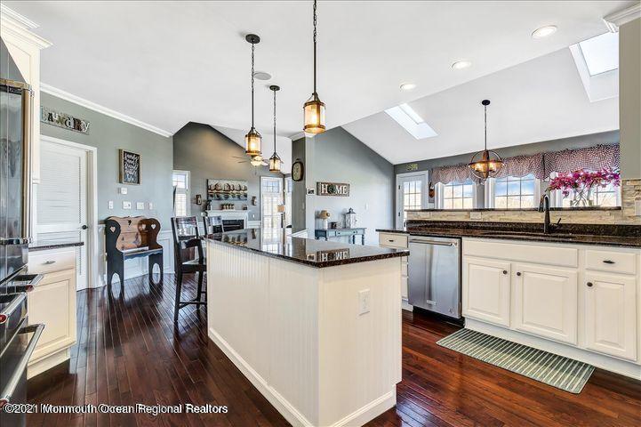 5 Jake Drive Cream Ridge, NJ 08514 - Photo 15 of 64 a kitchen with sink cabinets and wooden floor