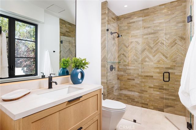 a view of a city with tall buildings