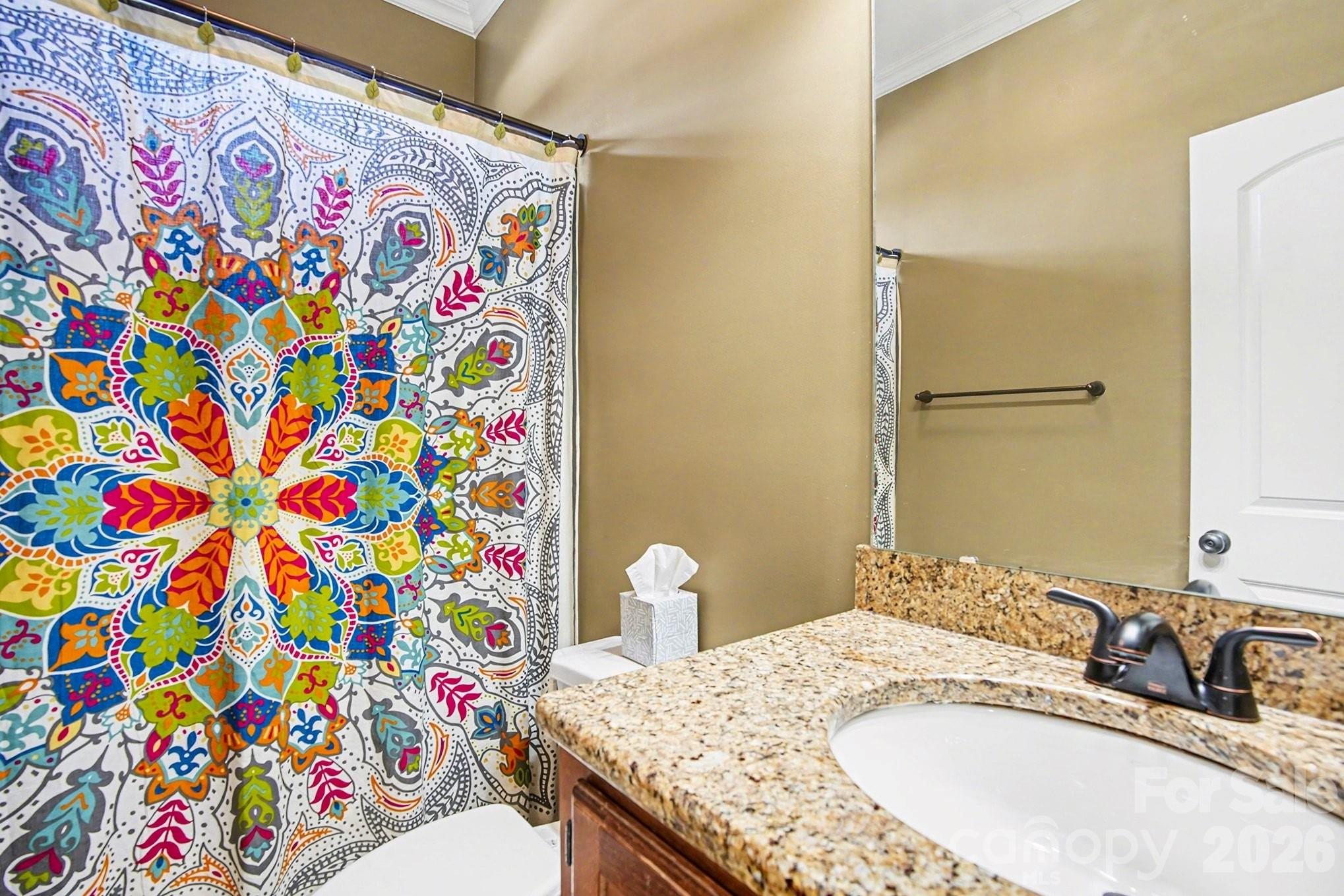 311 Massey Deal Road Statesville, NC 28625 - Photo 20 of 34 a bathroom with a vanity sink and a mirror