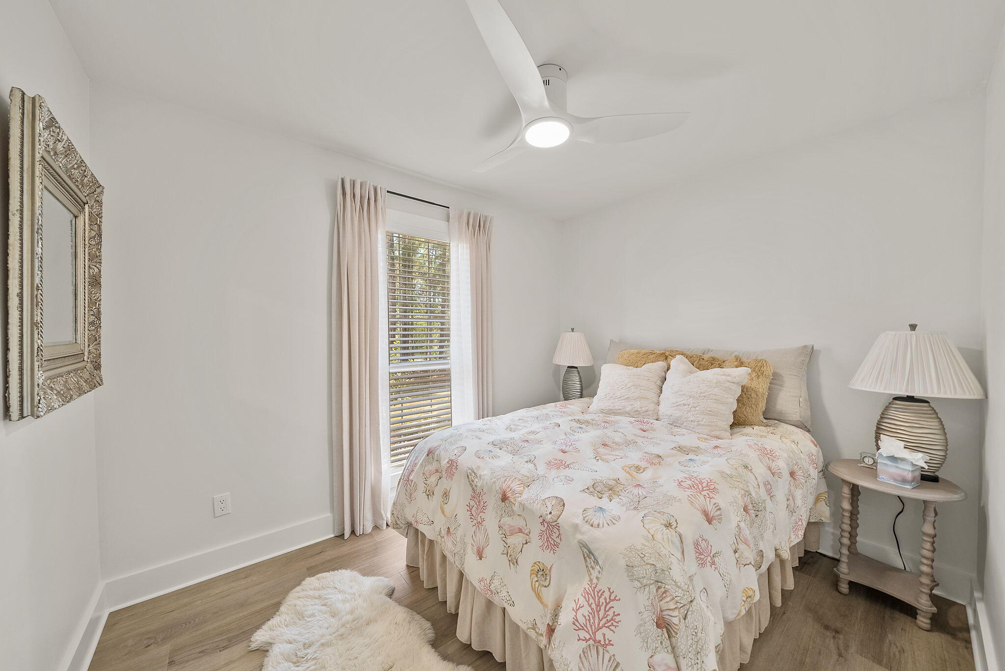 1045 Don Bishop Road Santa Rosa Beach, FL 32459 - Photo 24 of 37 a bedroom with a bed and a window