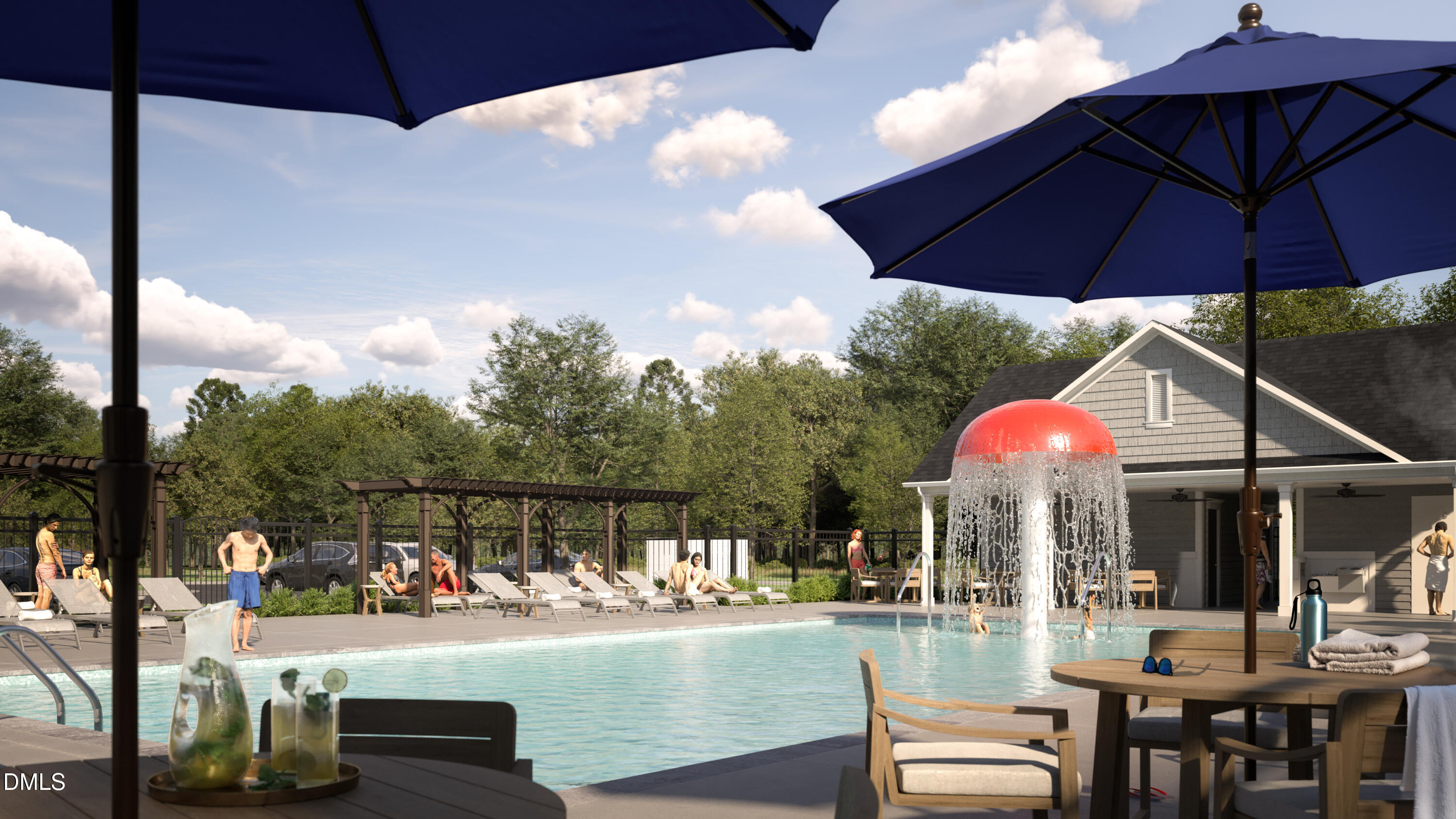 124 Fablewood Trail Garner, NC 27529 - Photo 18 of 27 a view of outdoor space with seating space