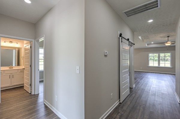 21 Bartow Street Decherd, TN 37324 - Photo 5 of 30 a view of hallway with wooden floor