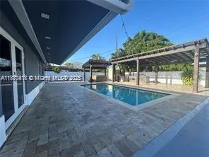 a view of a house with a outdoor space